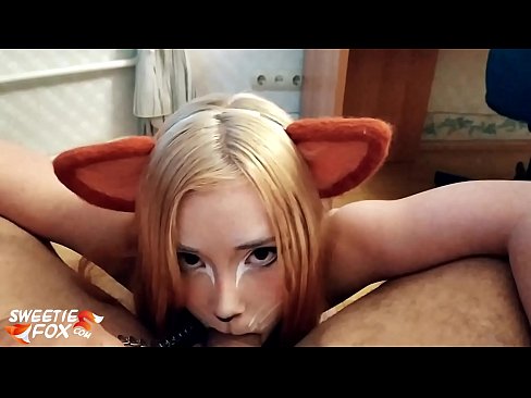 ❤️ Кицунэ заглотить хуй и сперма в рот ❌ Секс видео у нас ️❤