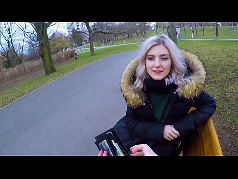 ❤️ Глотает горячую сперму незнакомца за деньги - минет в парке от Eva Elfie ❌ Секс видео у нас ️❤